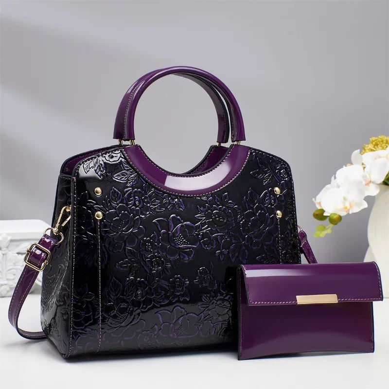 Casual Tote Bag Luxury Leather Handbags Purse Women Bag Designer Messenger Shoulder Crossbody Bag for Female Shopper Sac A Main