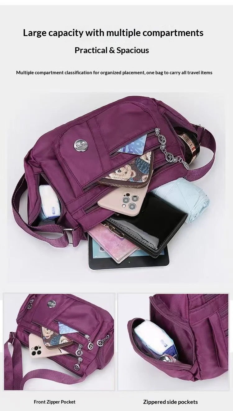 Homefish Women Bag Oxford Waterproof Messenger Bags For Lady Crossbody Shoulder Bag Casual Handbags High Quality Multifunctional
