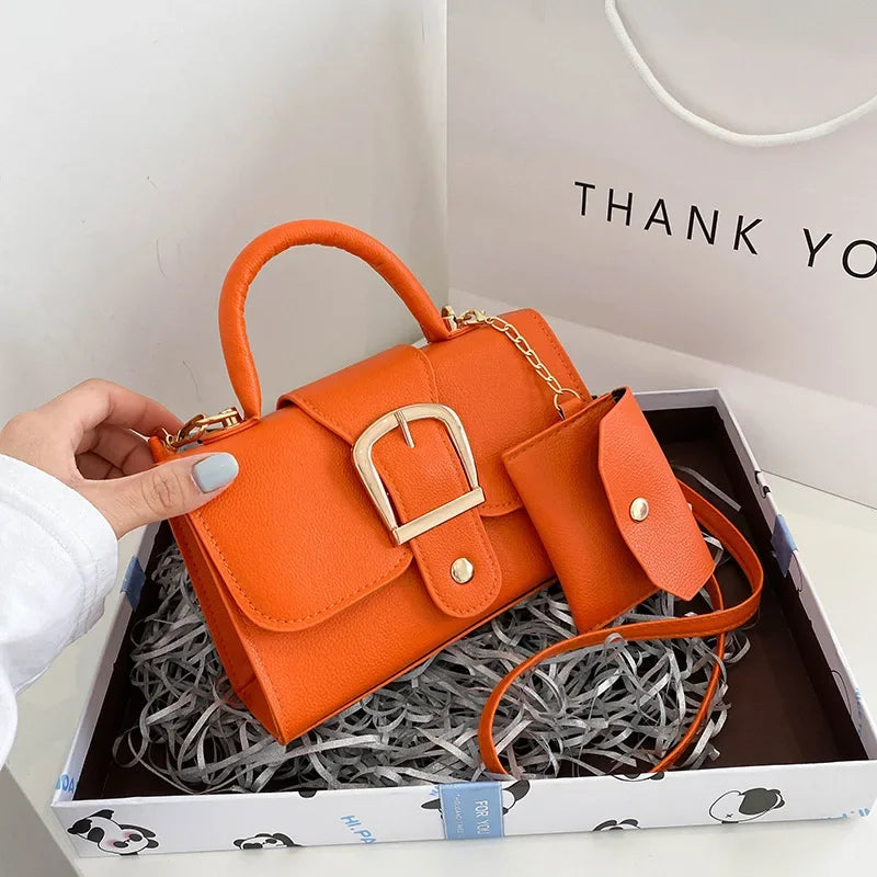 New 2025 Spring Women Bag Diamond Thick Chain Handbags Small Square Shoulder Messenger Bag Klein Blue Fashion Crossbody Bag