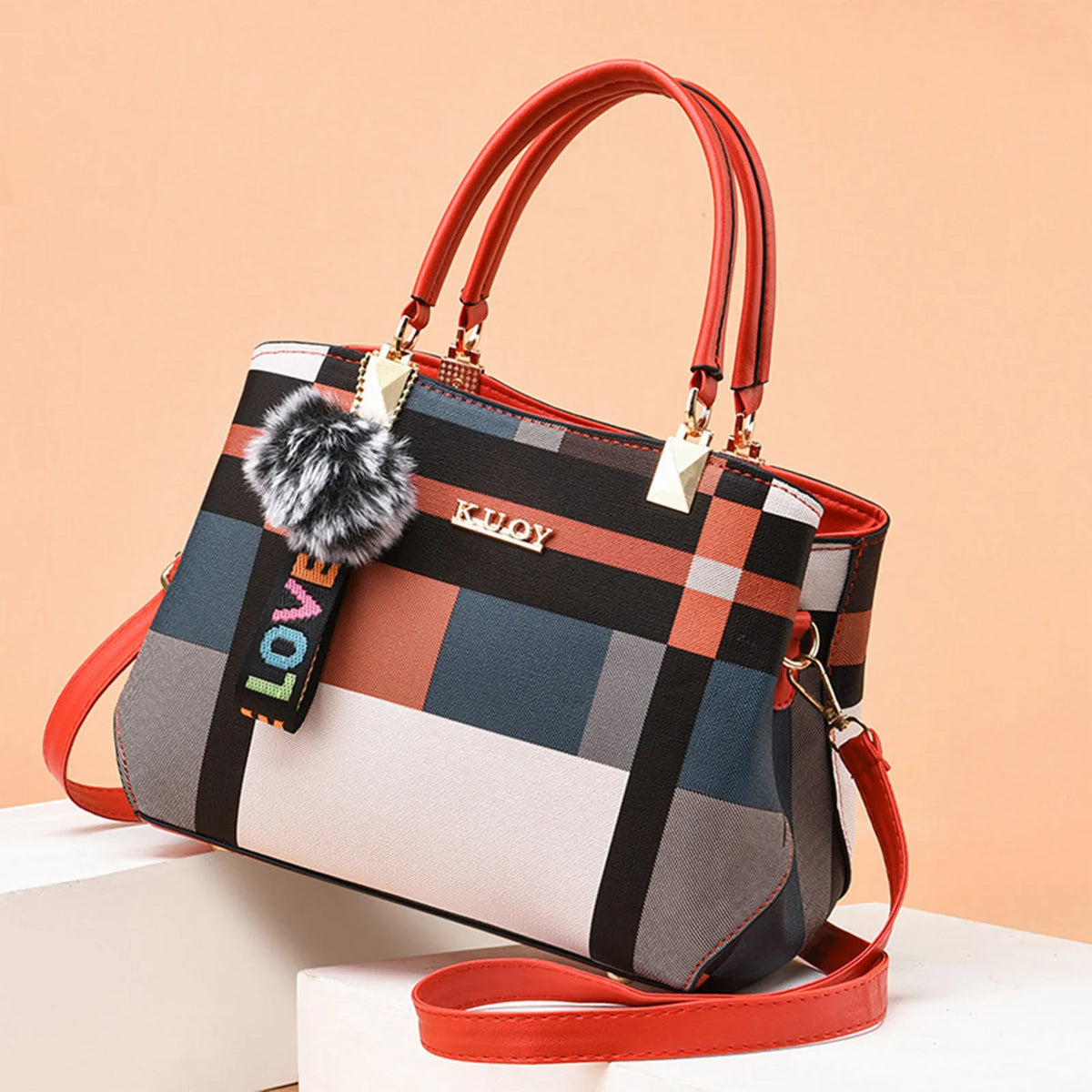 Luxury HandBag 2024 New Women Bag High Capacity Broadband Crossbody Bag Female Casual Fashion Trends Handbag