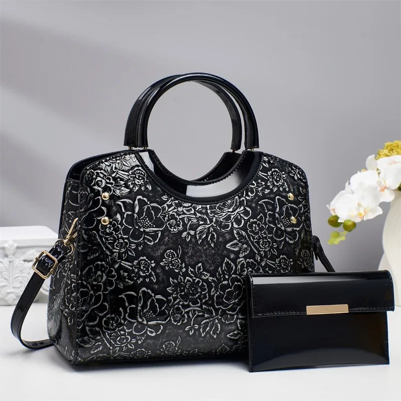 Casual Tote Bag Luxury Leather Handbags Purse Women Bag Designer Messenger Shoulder Crossbody Bag for Female Shopper Sac A Main