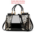 New Patent Leather Shiny Women Bag Fashion Luxury Design Atmospheric Handbag Large Capacity Women's Shoulder Messenger Bag