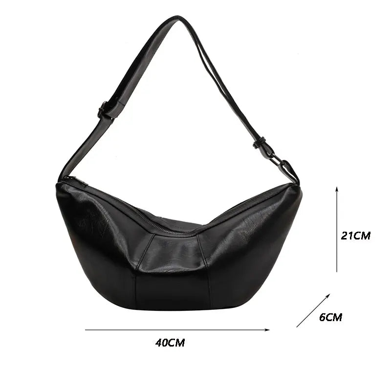 Women Bag Casual Women Shoulder Bags PU Leather Hobo Bag Female Large Capacity Messenger Bags Crossbody Handbag Bolsos Feminina