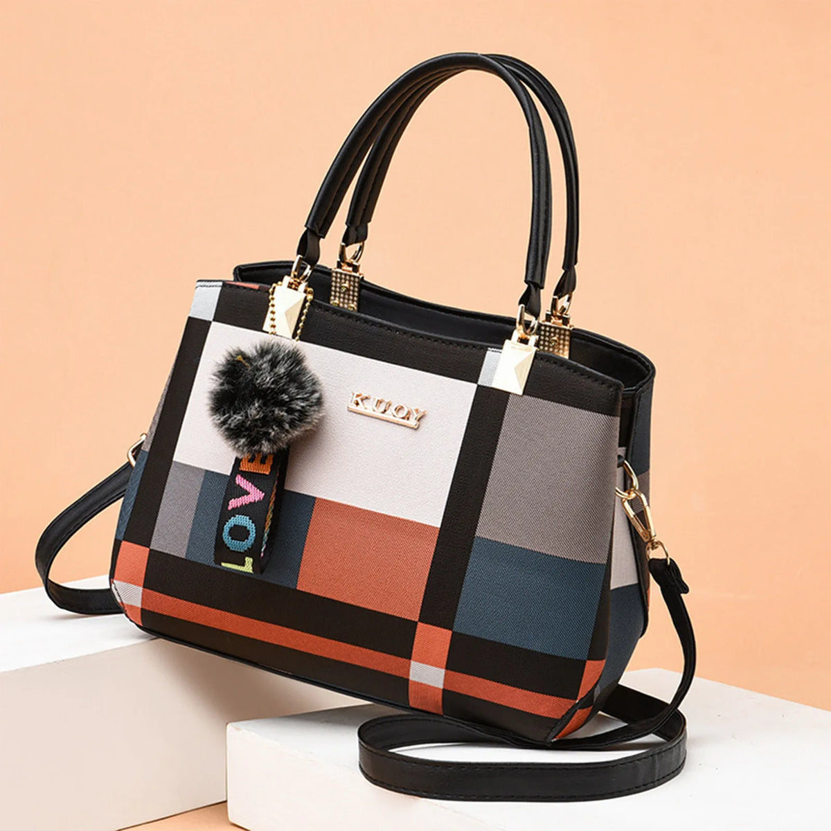 Luxury HandBag 2024 New Women Bag High Capacity Broadband Crossbody Bag Female Casual Fashion Trends Handbag